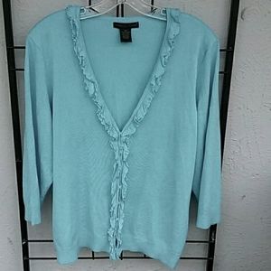 Preswick & Moore women's cardigan size 2X
